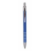 Ручка шариковая автоматическая металлическая Penmate Lotus 0.7 mm, голубой корпус, цвет чернил синий