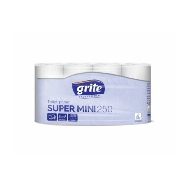 Tualetinis popierius Grite Super Mini 250, 8 ritineliai