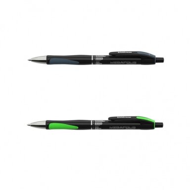 Retractable ballpoint pen ErichKrause Megapolis Concept, black ink Retractable ballpoint pen ErichKrause Megapolis Concept, black ink