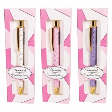 Cresco Glamour Ballpoint Pen Blue Ink, Gift Box Cresco Glamour Ballpoint Pen Blue Ink, Gift Box