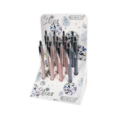 Cresco Shine Ballpoint Pen, Blue Ink, Gift Box Cresco Shine Ballpoint Pen, Blue Ink, Gift Box