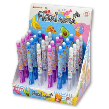 Гелевая ручка со стираемыми чернилами Flexi Abra Food 0.7 mm