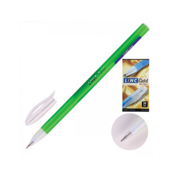 Ручка шариковая  Linc Gold 0.3 mm цвет чернил синий