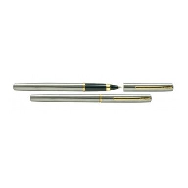 Metal Ballpoint Pen Borghini V3 steel color barrel blue ink Metal Ballpoint Pen Borghini V3 steel color barrel blue ink