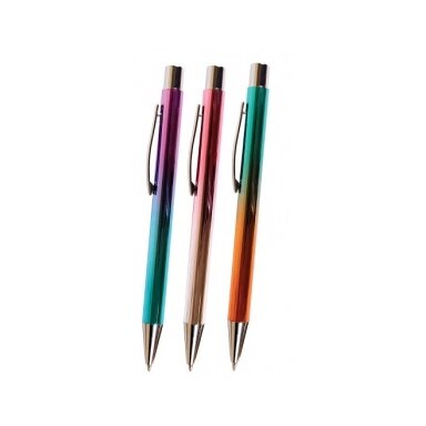 Cresco Cameleon Metall Ballpoint Pen, Blue Ink Cresco Cameleon Metall Ballpoint Pen, Blue Ink