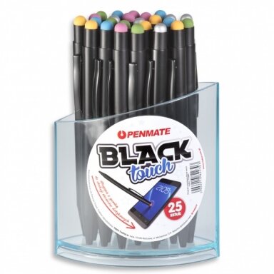 Metal Ручка шариковая Penmate Black Touch цвет чернил синий Metal Ручка шариковая Penmate Black Touch цвет чернил синий