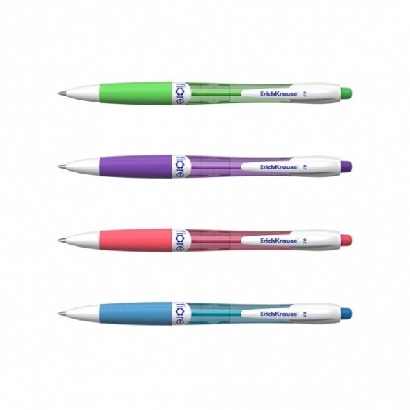 Tušinukas ErichKrause Fiore 0,7 mm mėlynos spalvos 1 Tušinukas ErichKrause Fiore 0,7 mm mėlynos spalvos 1