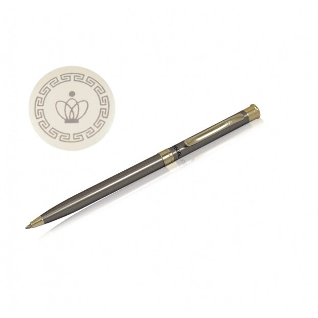 Metal Ballpoint Pen Regal Lane gold chrom (RE118D) blue ink Metal Ballpoint Pen Regal Lane gold chrom (RE118D) blue ink
