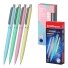 Retractable ballpoint pen ErichKrause Smart Matic Pastel, Ultra Glide Technology, blue ink Retractable ballpoint pen ErichKrause Smart Matic Pastel, Ultra Glide Technology, blue ink