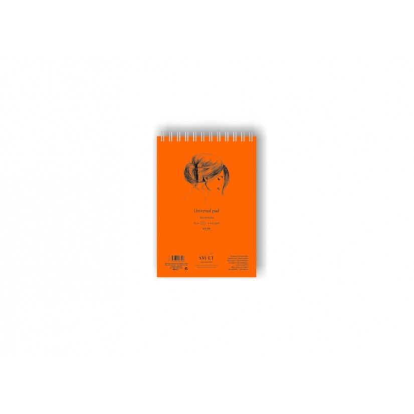 Universalus bloknotas Authentic SMLT A5 200 g/m2 40 lapų su spirale Universalus bloknotas Authentic SMLT A5 200 g/m2 40 lapų su spirale