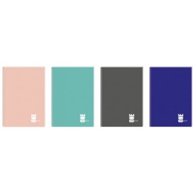 Užrašų knygutė Interdruk One Color A6, 96 lapų kietu viršeliu