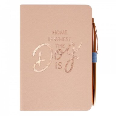 Set Notes 11x16,5cm with ballpen Rose Gold Set Notes 11x16,5cm with ballpen Rose Gold