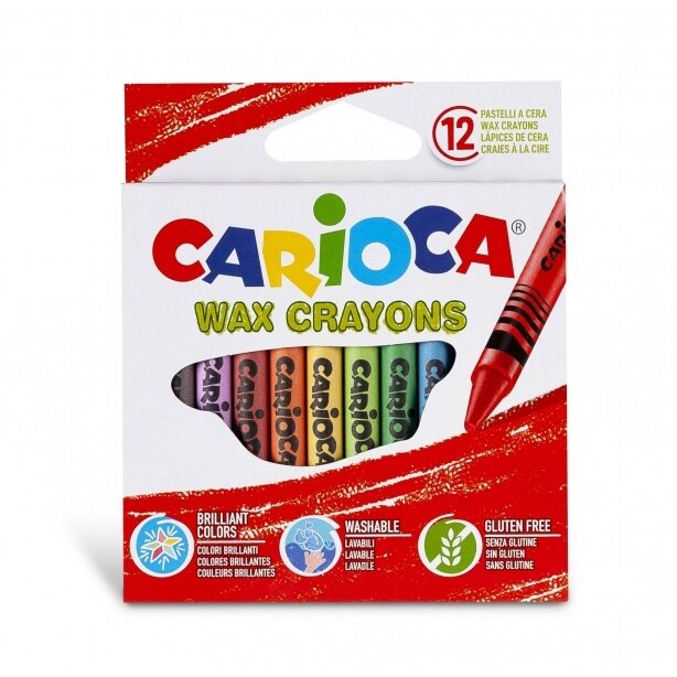 Vaškinukai Carioca 24 spalvų