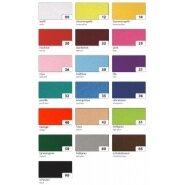 Hobby Craft Felt 150g/m², 20x30cm, 10 sheets, white 1