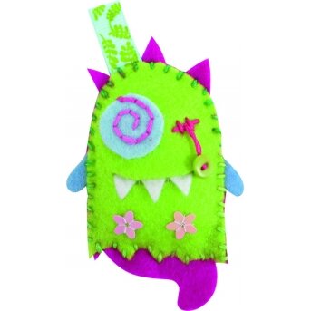 Veltinio lėlės rinkinys Folia Mini Monster Friends 8