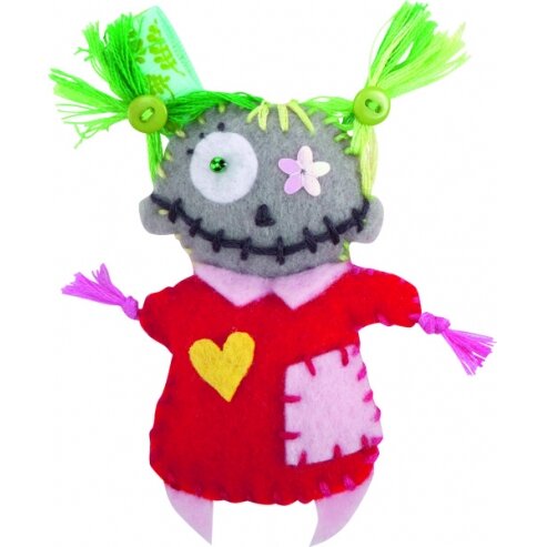 Veltinio lėlės rinkinys Folia Mini Monster Friends 9 Veltinio lėlės rinkinys Folia Mini Monster Friends 9