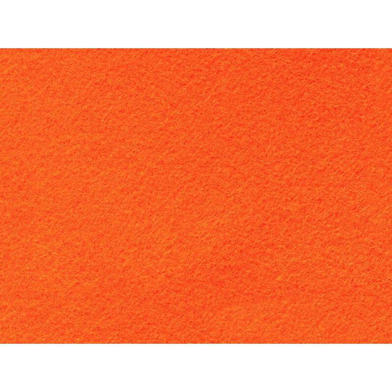 Hobby Craft Felt 150g/m², 20x30cm, 10 sheets, orange