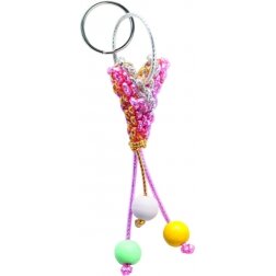 Braiding Cords METALLIC MIX, 100cm, 50 cords, gold & silver, assorted colours 4