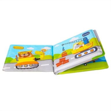 Книжка для купания Транспорт BAM BAM Книжка для купания Транспорт BAM BAM