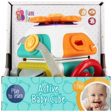 Lavinamasis kubas Active Baby Cube BAM BAM