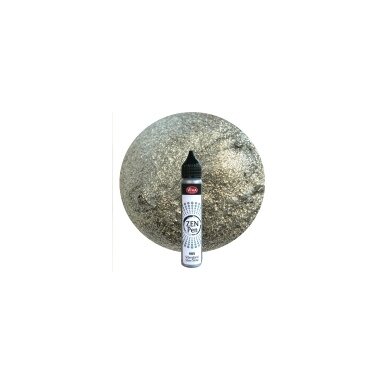 Zen-rašiklis piešimui taškais 28 ml. sidabro atsp. Nr.905 VIVA
