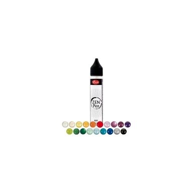 Zen-rašiklis piešimui taškais 28 ml. sidabro atsp. Nr.905 VIVA