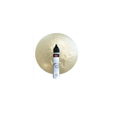 Zen-rašiklis piešimui taškais 28 ml. sniego atsp. Nr.101 VIVA