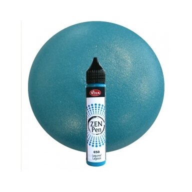 Zen-rašiklis piešimui taškais 28 ml.Laguna Nr.650