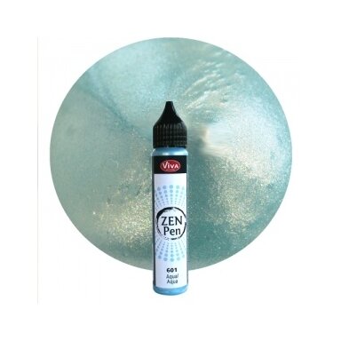 Zen-rašiklis piešimui taškais 28 ml.vandens sp. Nr.601