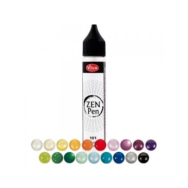 Zen-rašiklis piešimui taškais 28 ml.žolės sp. Nr.700