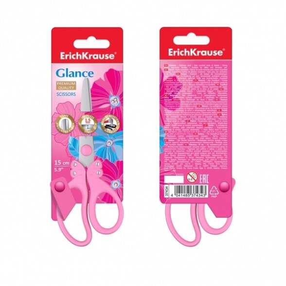 Žirklės ErichKrause Glance 15 cm 3