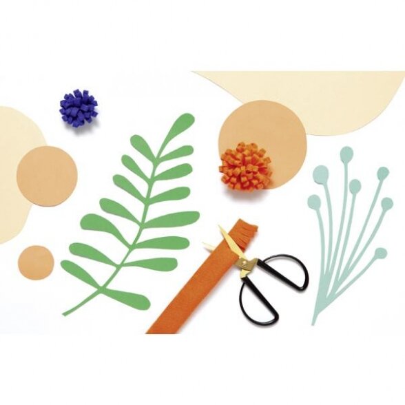 Ножницы для рукоделия Folia, золотые, остроконечные, длина: около 145 мм. 1