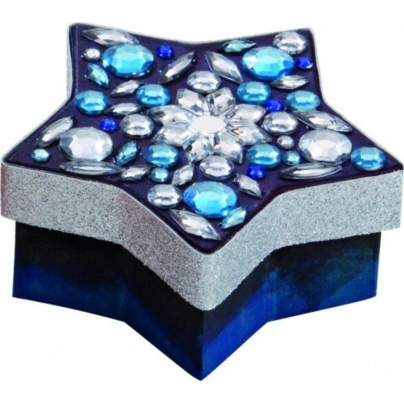 Set of 10 Boxes Mini, STAR, 8,5x7,5x4cm, natural 2