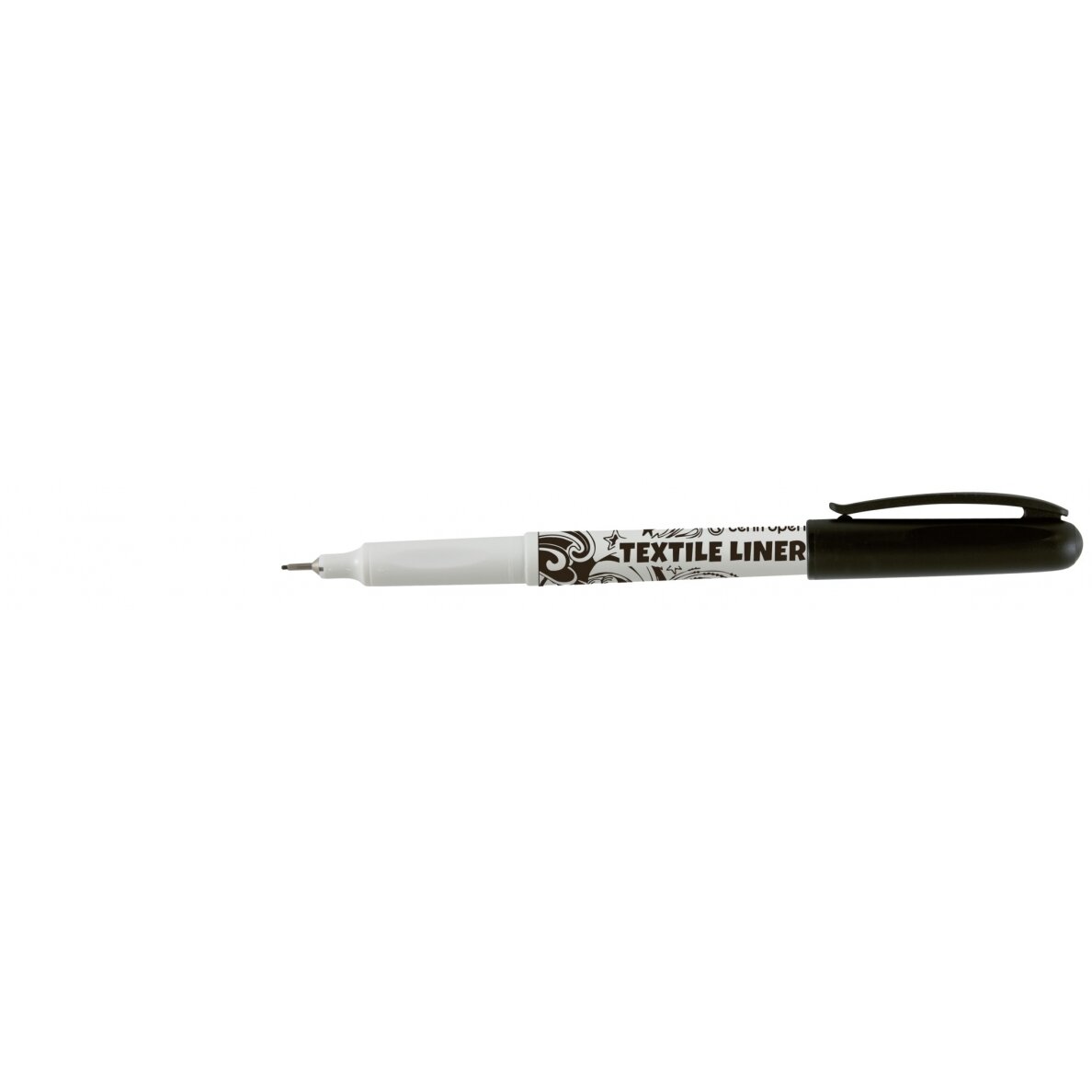 Žymeklis tekstilei Centropen Textil Liner 2639 0,6-0,8 mm juodas