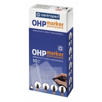 Permanent Marker Centropen OHP S 2634 0.3-0.4 mm Red 1