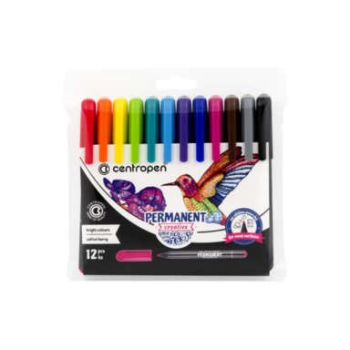 Маркер перманентныйs Centropen Creative 8961 12 colors Маркер перманентныйs Centropen Creative 8961 12 colors
