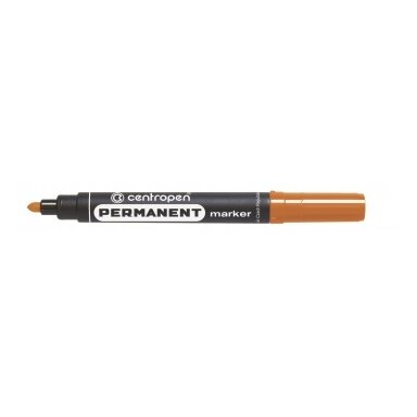 Маркер перманентный Centropen 8566 (круглый наконечник ) 2.5 мм оранжевый Маркер перманентный Centropen 8566 (круглый наконечник ) 2.5 мм оранжевый