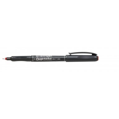 Маркер перманентный Centropen OHP F 2636 0.6 мм красный