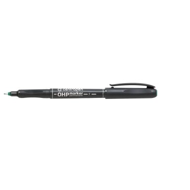 Маркер перманентный Centropen OHP F 2636 0.6 мм зеленый