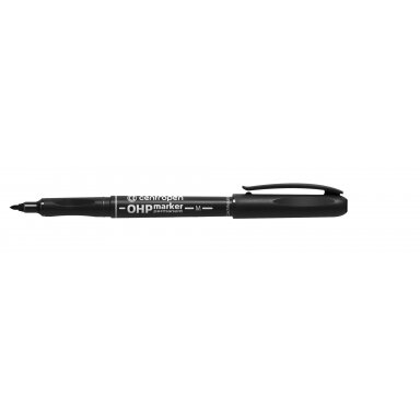 Маркер перманентный Centropen OHP M 2637 1.0 мм черный