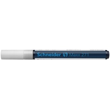 Маркер Schneider Maxx 271 1-2 мм белый
