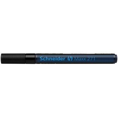 Маркер Schneider Maxx 271 1-2 мм черный