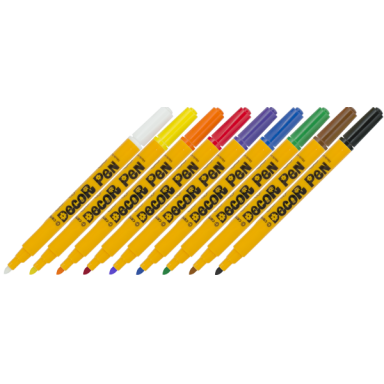Decor Markers Centropen 2738 8+1 pcs