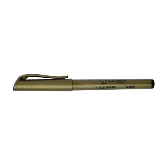 Маркер Koh-I-Noor Metallic круглый 2.0 мм золотой Маркер Koh-I-Noor Metallic круглый 2.0 мм золотой