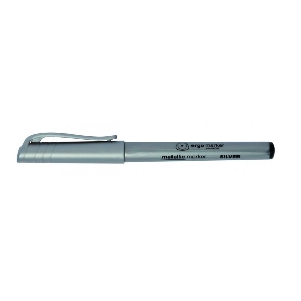 Маркер Koh-I-Noor Metallic круглый 2.0 мм серебряный Маркер Koh-I-Noor Metallic круглый 2.0 мм серебряный