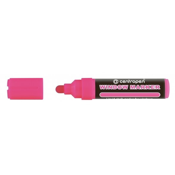 Marker Centropen Window 9121 2-15 mm Pink Fluo Marker Centropen Window 9121 2-15 mm Pink Fluo