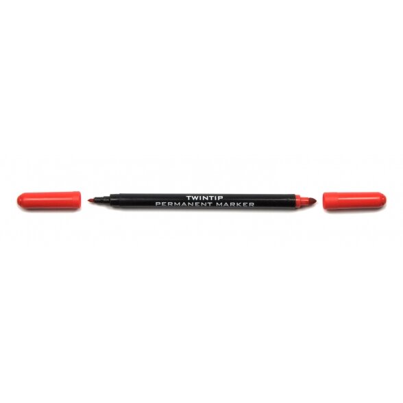 Žymeklis permanentinis dvipusis Koh-I-Noor 4223 1-3 mm raudonas Žymeklis permanentinis dvipusis Koh-I-Noor 4223 1-3 mm raudonas
