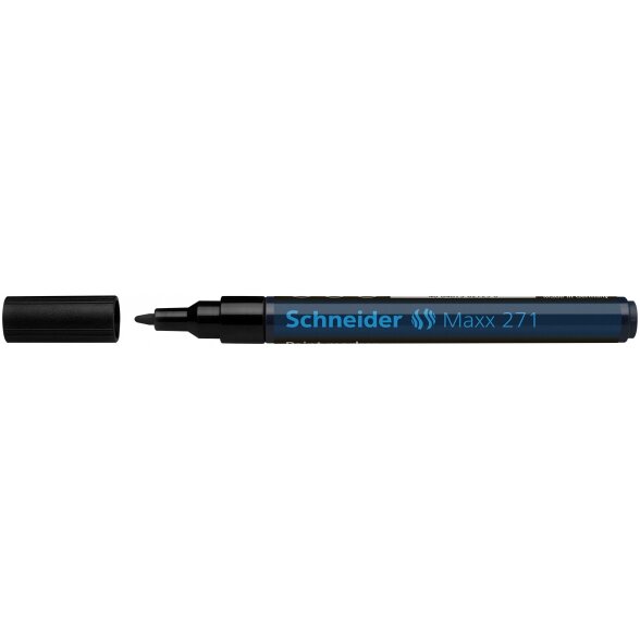 Маркер Schneider Maxx 271 1-2 мм черный 1 Маркер Schneider Maxx 271 1-2 мм черный 1