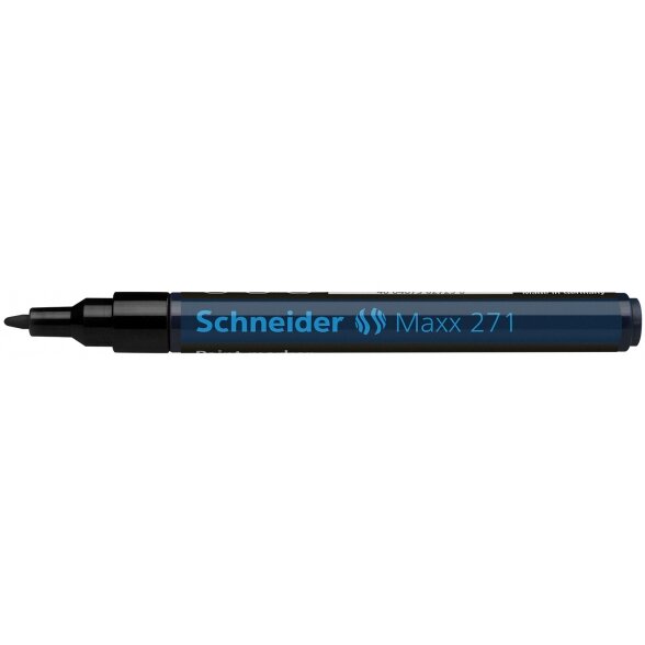 Маркер Schneider Maxx 271 1-2 мм черный 2